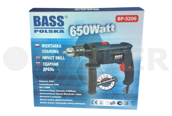  Adpeer BassWiertarka udarowa 650W 13mm