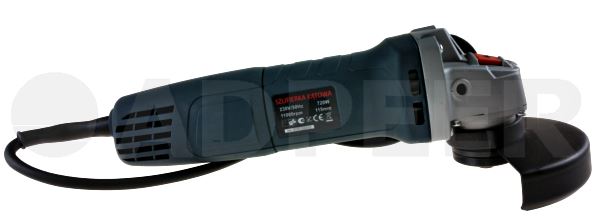 Szlifierka kątowa diax 115mm 720WSzlifierka kątowa diax 115mm 720W Bass 