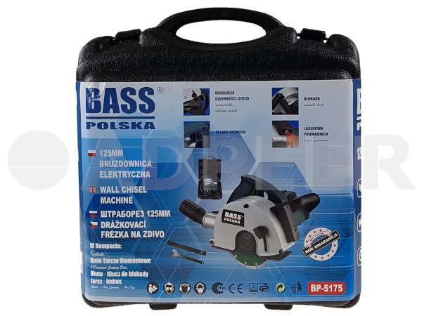 Adpeer Bass Bruzdownica do wycinania szczelin 1700W