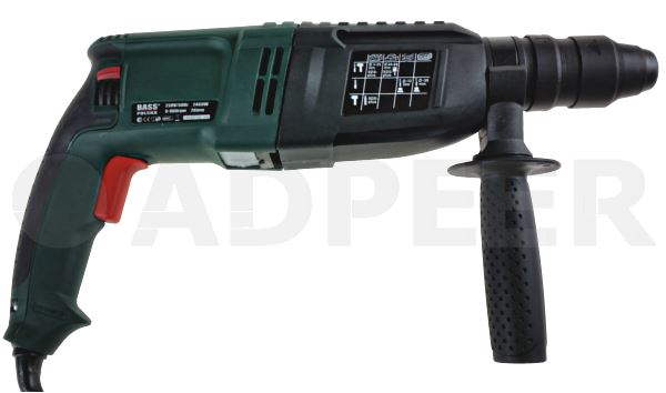 Bass Polska Młotowiertarka wiertła dłuto SDS 2400W Adpeer