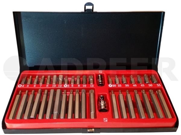 Bass Zestaw końcówek imbus spline torx 40 szt