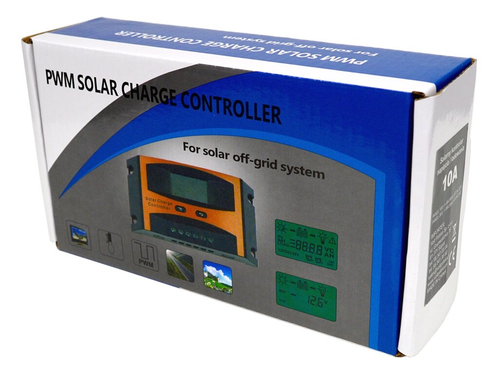 Adpeer Volt Solarny regulator ładowania 10A LCD