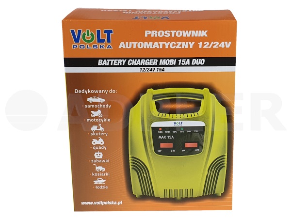 Adpeer Volt Prostownik Volt Polska MOBI DUO 15A 12/24V