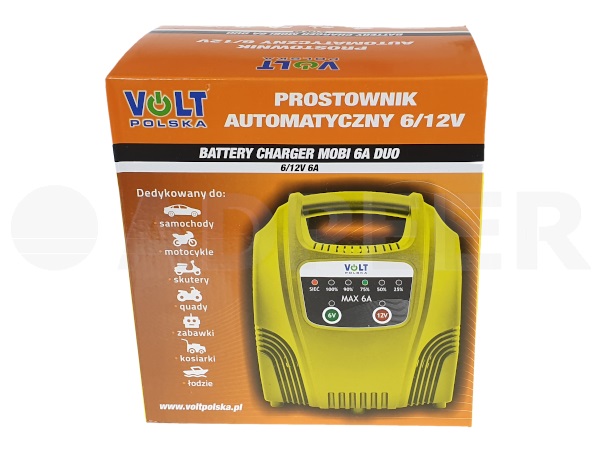 Adpeer Volt Prostownik Volt Polska MOBI DUO 6A 6/12V