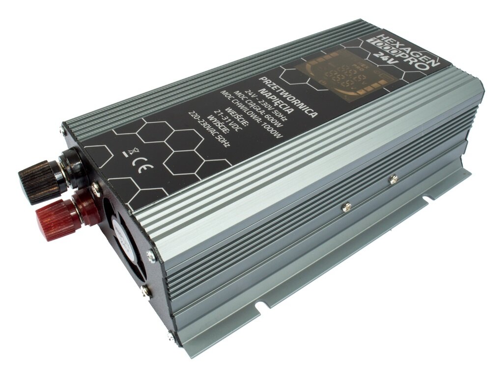 Volt Przetwornica napięcia Volt Polska 600/1000W 24V HEXAGEN PRO LED 1000
