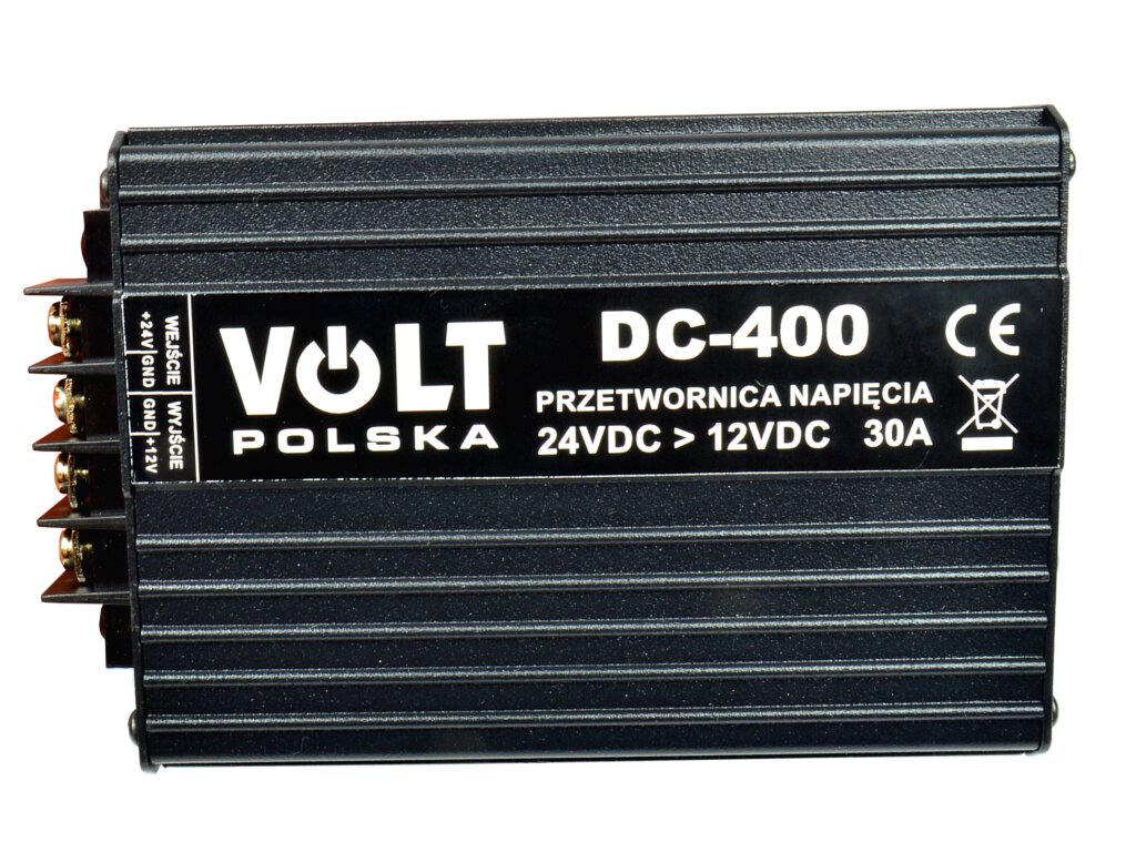 Adpeer Volt Przetwornica napięcia DC-400 24/12V DC/DC 400W 30A