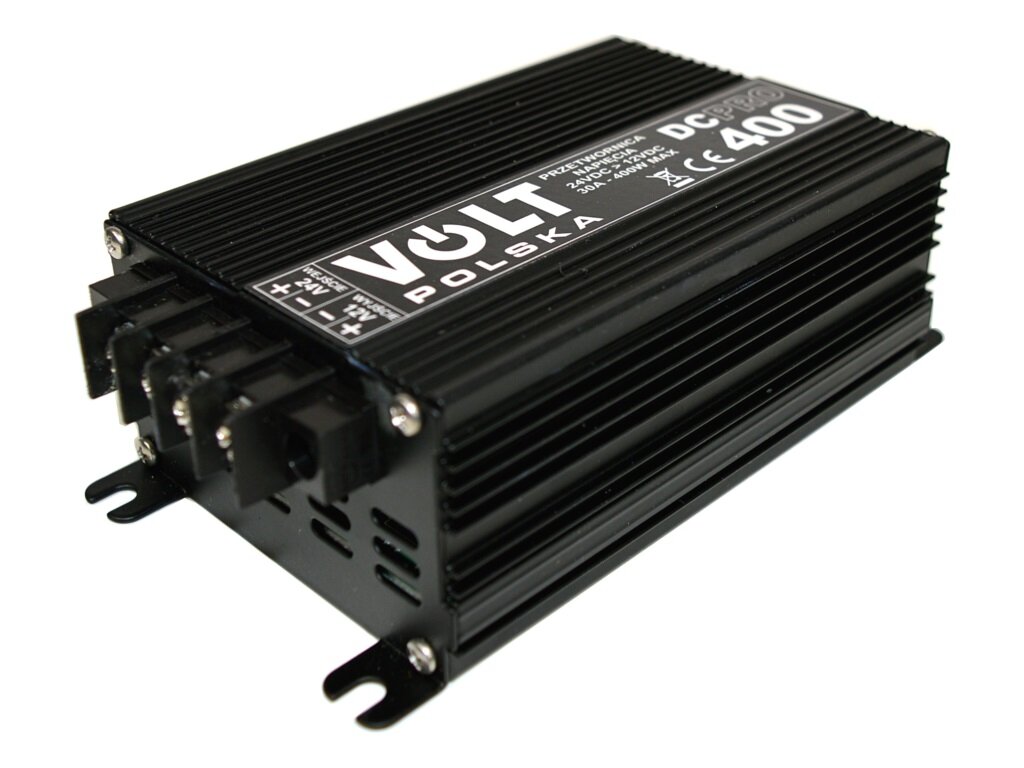 Volt Przetwornica napięcia DC-400 PRO 24/12V DC/DC 400W 30A