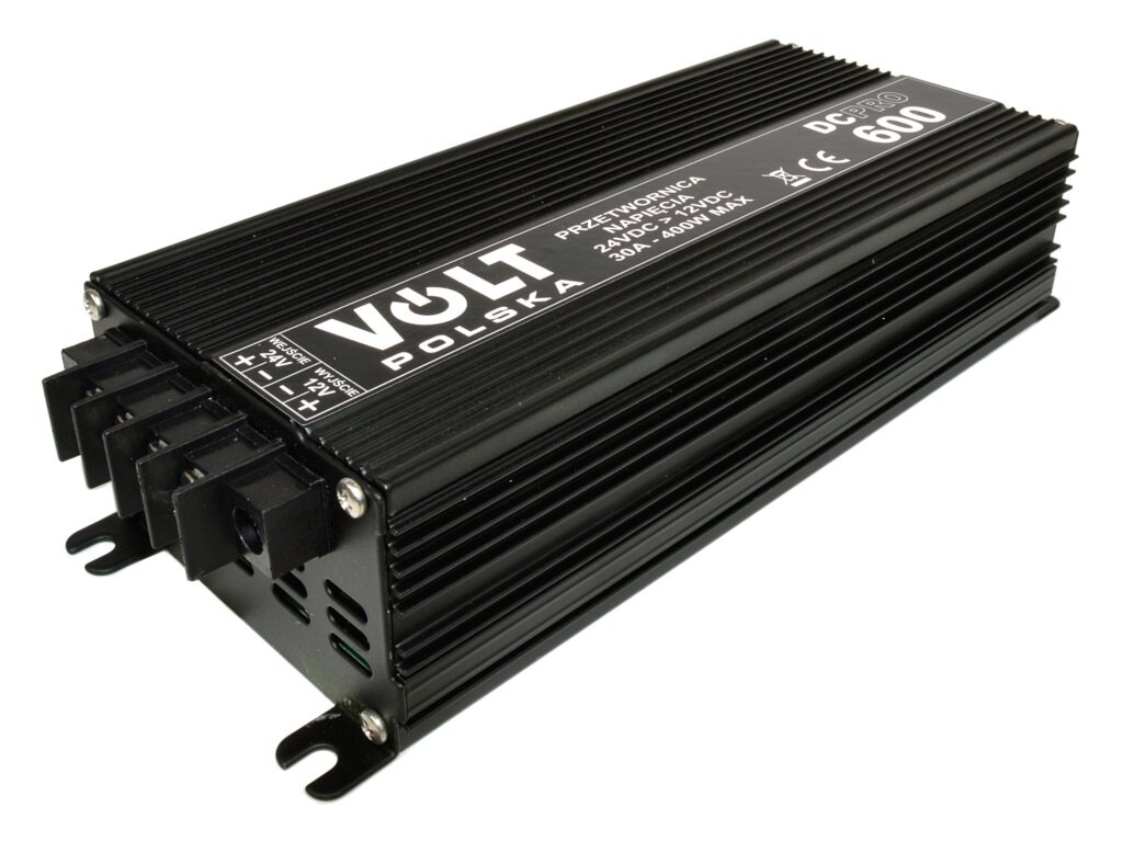 Volt Przetwornica napięcia DC-600 PRO 24/12V DC/DC 600W 45A