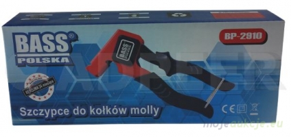 Szczypce do kołków molly M3-M6 Bass 2910