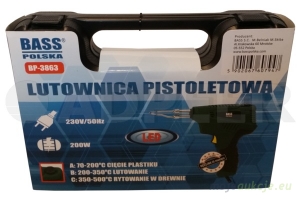 Lutownica transformatorowa w walizce Bass Polska 3863