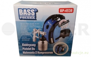 Pistolet do malowania z kompresorem Bass Polska 4538