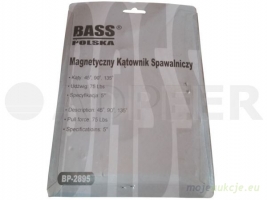 Magnetyczny kątownik spawalniczy 5" 34kg Bass Polska 2895