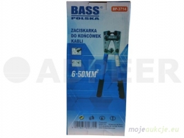 Zaciskarka do końcówek kabli 6-50mm Bass Polska 3714