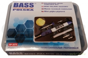 Mini palnik gazowy lutownica gazowa Bass Polska 3870
