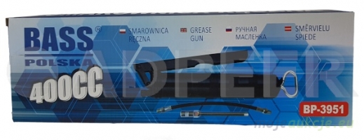 Smarownica ręczna 400ml z wężykami Bass Polska 3951