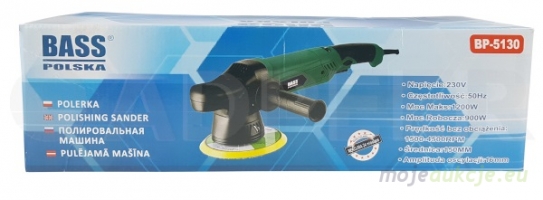 Polerka samochodowa 150mm 950W Bass Polska 5130