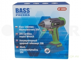Klucz udarowy akumulatorowy 280Nm Bass Polska 5806