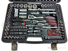 Zestaw kluczy nasadowych 216 szt 1/4" i 1/2" Bass Polska 7020