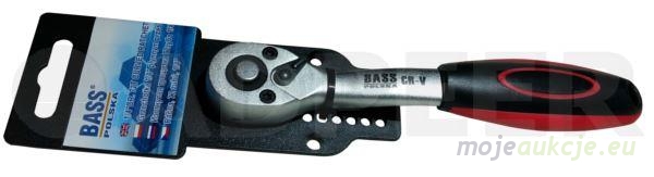 Grzechotka 1/4" z płynnym przesuwem Bass Polska 7355