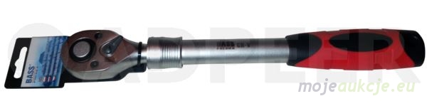 Grzechotka 1/2" z teleskopową rączką Bass Polska 7378