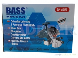 Ostrzałka do łańcuchów pił z aluminiową podstawą Bass Polska 8255