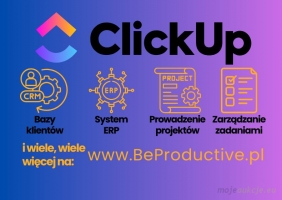 ClickUp - wdrożenie i szkolenie dla zespołów