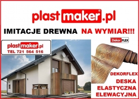 belki rustykalne sufitowe maskownice NA WYMIAR drewna fake wood elastyczna deska