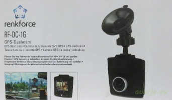 Kamera samochodowa z GPS Renkforce RF-DC-1G