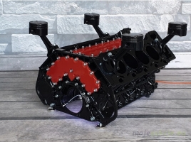 Stolik z bloku silnika BMW V8, stolik V10 V12