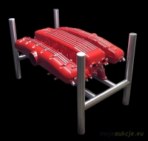 Stolik z silnika Ferrari Maranello 575 M 5,7l V12