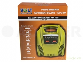 Prostownik Volt Polska MOBI DUO 15A 12/24V 6PRMOBI15L