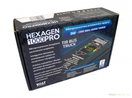 Przetwornica napięcia Volt Polska 600/1000W 24V HEXAGEN PRO LED 1000 3ZHP1LED34