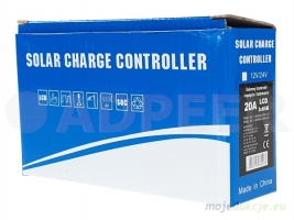 Solarny regulator ładowania 20A LCD Volt Polska SOLU-20 3IPSSOLU20